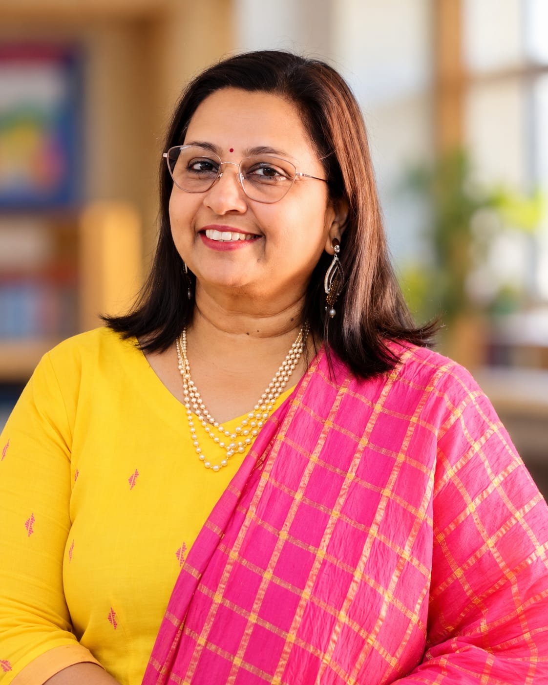 Ms. Anita Nair, Senior KG Coordinator at North Point School